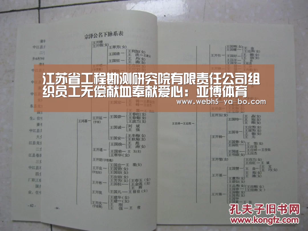 江苏省工程勘测研究院有限责任公司组织员工无偿献血奉献爱心:亚博体育(图3) 亚博体育